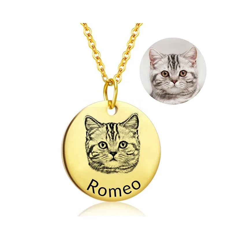 CUSTOM PET PORTRAIT NECKLACE